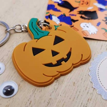 Porte clé Citrouille Halloween - Porte clé Halloween – Image 2