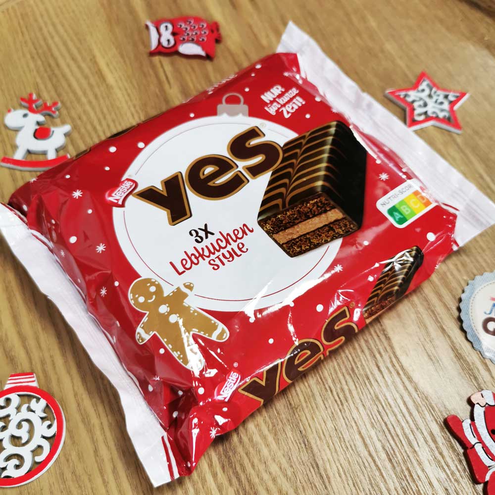 Gâteau Yes pain d'épice de Nestlé - lot de 3 - Edition Limitée spécial Noël