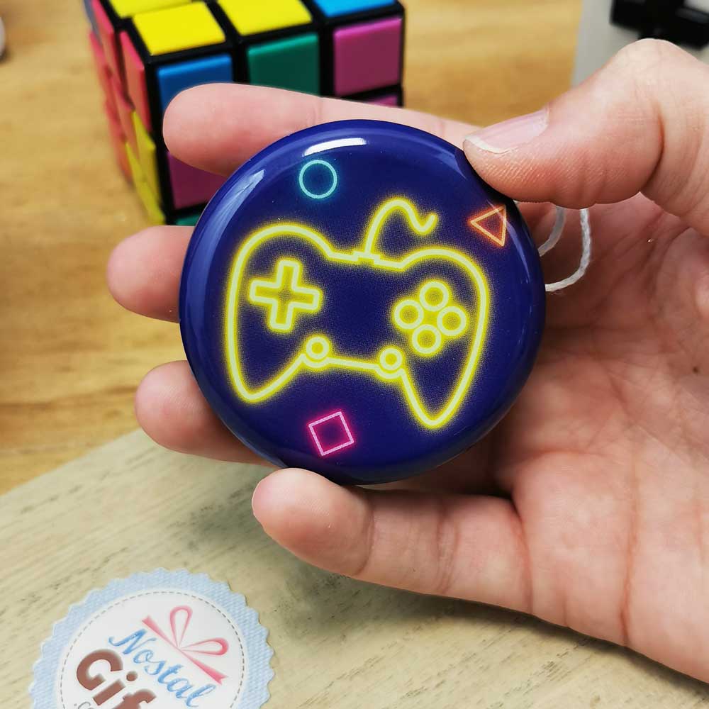 Yoyo en métal  GAMER  Ø 5,2 cm - jouet fête anniversaire enfant jeu vidéo