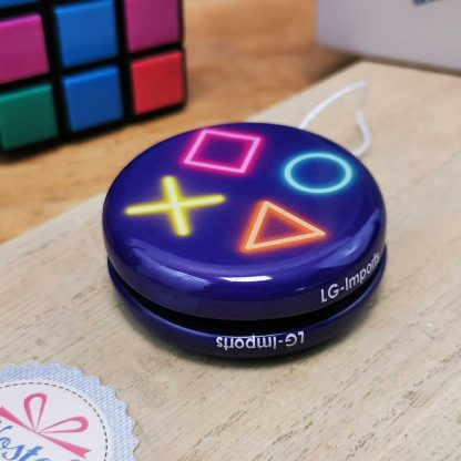 Yoyo en métal " GAMER " Ø 5,2 cm - jouet fête anniversaire enfant jeu vidéo – Image 3