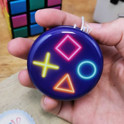 Yoyo en métal " GAMER " Ø 5,2 cm - jouet fête anniversaire enfant jeu vidéo – Image 2