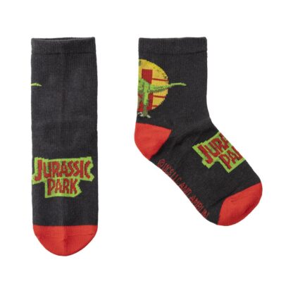 Lot de 5 Paires de chaussettes enfant Jurassic Park - Taille 31/34