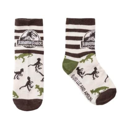 Lot de 5 Paires de chaussettes enfant Jurassic Park - Taille 31/34