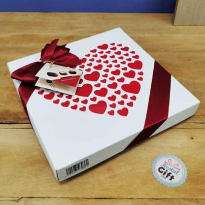 Chocolats Saint Valentin - Boîte de chocolats belges 250g - Assortiment de chocolats belges