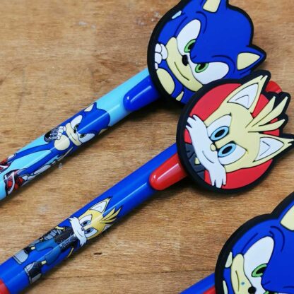 Sonic - Lot de 4 stylos à bille - Sega