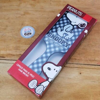 Snoopy - Brosse à cheveux bleu Snoopy