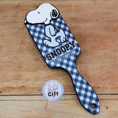 Snoopy - Brosse à cheveux bleu Snoopy