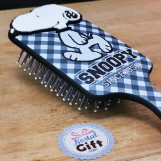 Snoopy - Brosse à cheveux bleu Snoopy