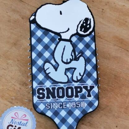 Snoopy - Brosse à cheveux bleu Snoopy