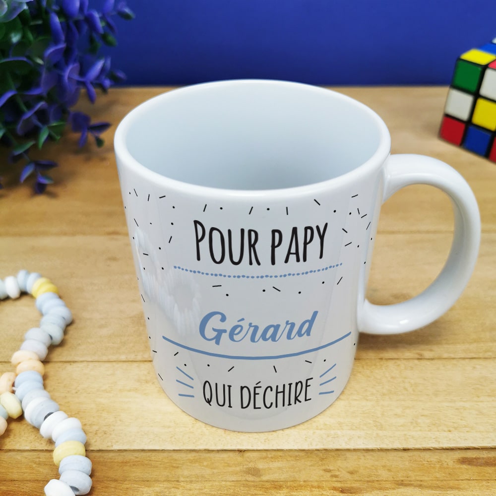 Cadeau anniversaire  Mug personnalisé anniversaire 12 mois fille