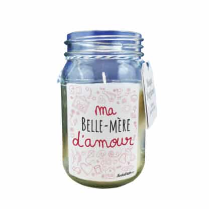 Bougie Jar  "Belle-mère d'amour" de la collection "D'amour"