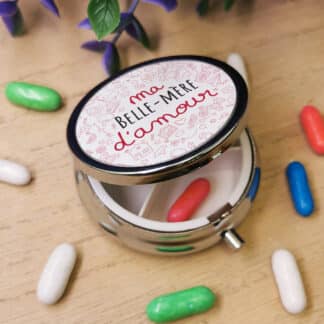Pilulier - 3 compartiments - belle-mere-damour