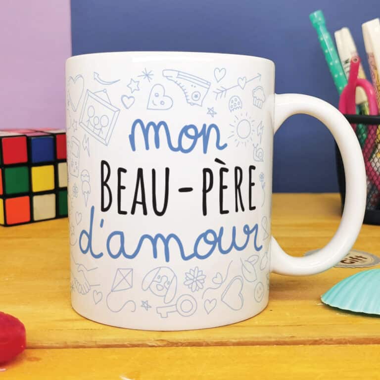 Kalféa Mug Amour Beau ère Je T'aime Avec Compliments Et | FindTheDeal