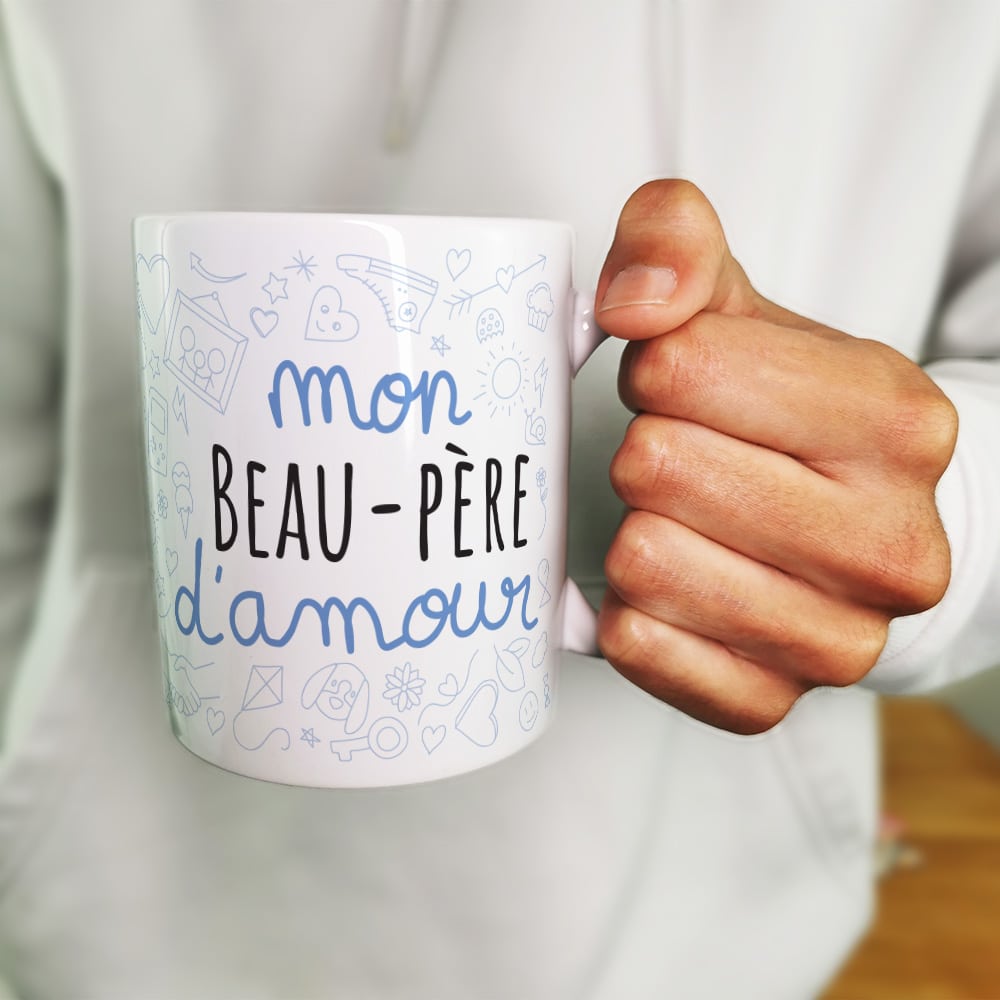 Mug Mon beau-père d'amour - Cadeau beau père