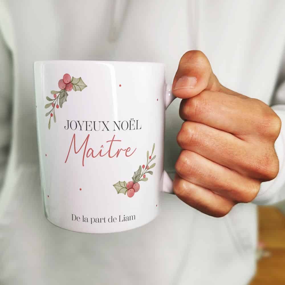 Cadeau soeur. Mug personnalisé joyeux noël grande soeur - Joli Mug