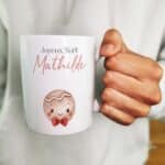 Mug "Joyeux Noël " personnalisé - Chat de Noël - Cadeau pour Noël