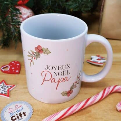 Mug "Joyeux Noël Papa" - Cadeau Noël