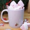 Mug "Joyeux Noël Papy" personnalisé  et ses guimauves coeurs x10 - Cadeau Noël – Image 4