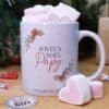 Mug "Joyeux Noël Papy" personnalisé  et ses guimauves coeurs x10 - Cadeau Noël – Image 5