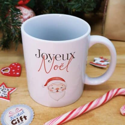 Mug "Joyeux Noël" - Père Noël - Cadeau Noël