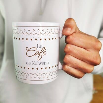 Mug "Café de Noël" personnalisé - Cadeau Noël