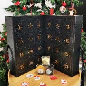 Calendrier De L'Avent Atmosphera 24 Bougies - Décoration Festive Originale