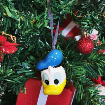 Décoration de Noël à suspendre Donald Duck (Disney) - boule de Noël originale