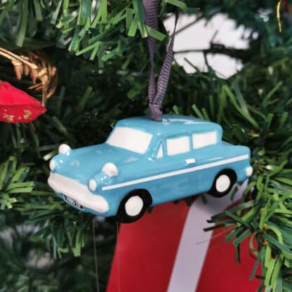 Décoration de Noël à suspendre Harry Potter - Voiture volante - boule de Noël originale