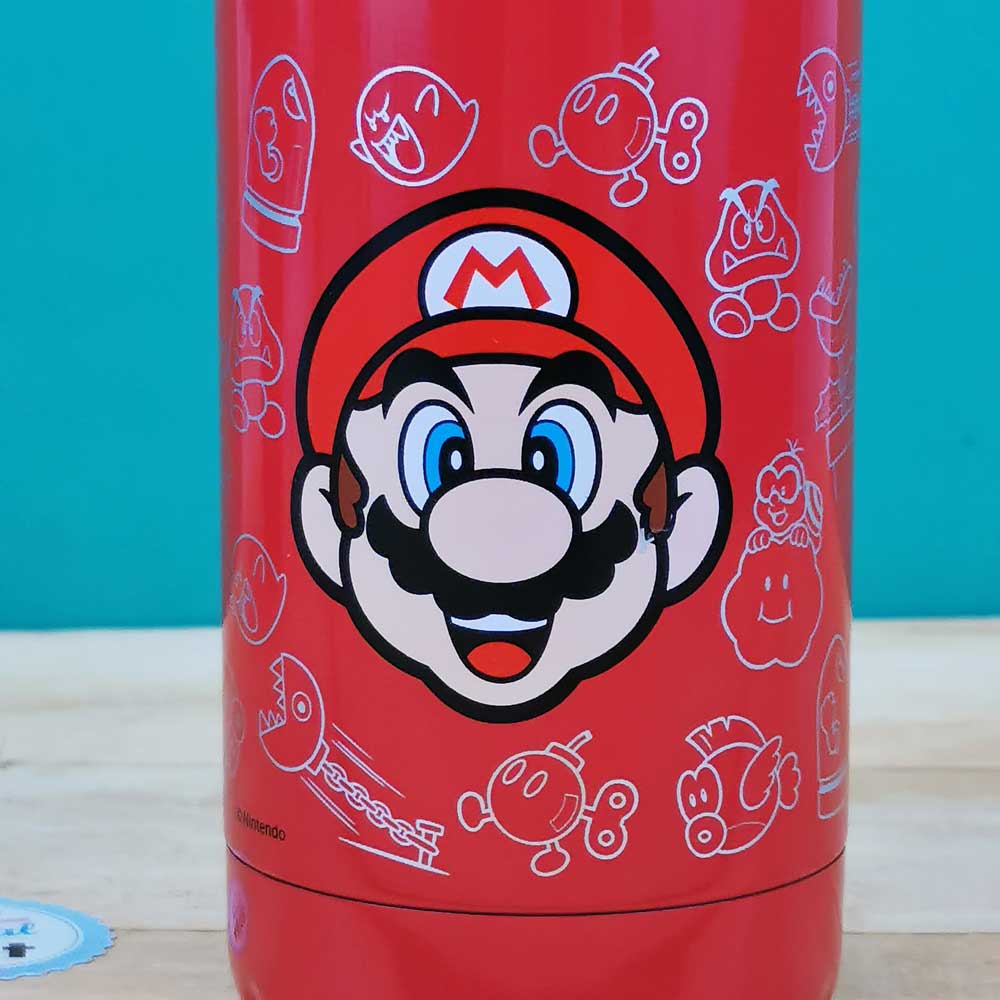 Gourde en acier inoxydable 780 ml - Super Mario