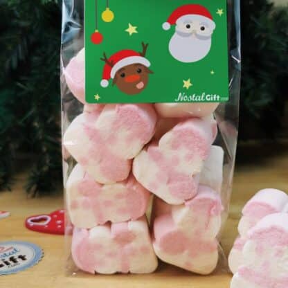 Sachet de guimauve Bonhomme de neige x 10 - "Joyeux Noël " - Cadeau Noël – Image 3