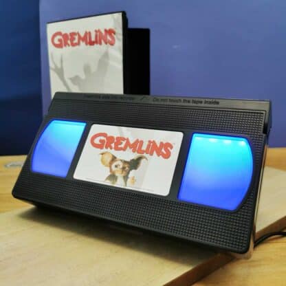 Gremlins - Lampe veilleuse VHS 10,5x19cm - License officielle - 7 couleurs