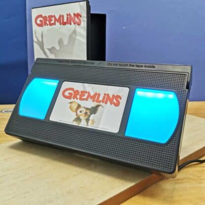 Gremlins - Lampe veilleuse VHS 10,5x19cm - License officielle - 7 couleurs