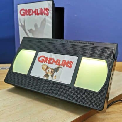 Gremlins - Lampe veilleuse VHS 10,5x19cm - License officielle - 7 couleurs