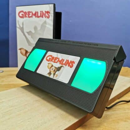 Gremlins - Lampe veilleuse VHS 10,5x19cm - License officielle - 7 couleurs