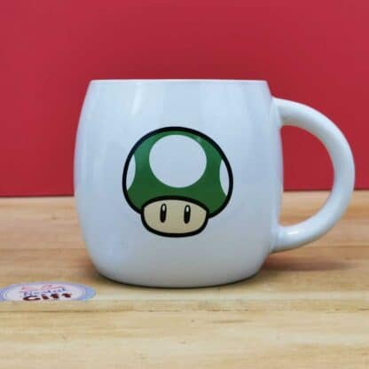 Mug rond Super Mario en céramique - Champignon - 360ml