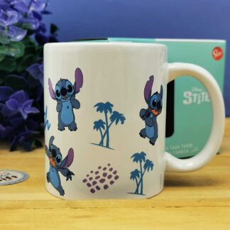 Mug en céramique Stitch - Leaves Pattern - 325ml - Disney