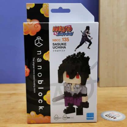 Figurine Naruto Shippuden à monter - Nanoblock Sasuke