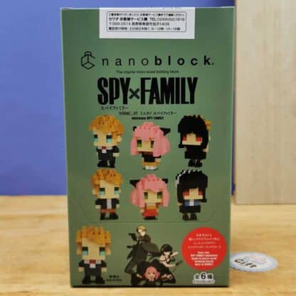 Box de 6 Figurines Spy x Family à monter - Nanoblock