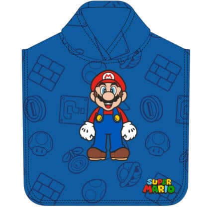 Super Mario  - Poncho de bain à capuche (enfant)