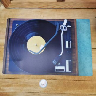 Set de table rétro Vinyl - Bleu - 45 x 30cm