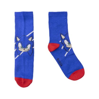 Lot de 5 Paires de chaussettes enfant Sonic - Taille 35/38 - Sonic