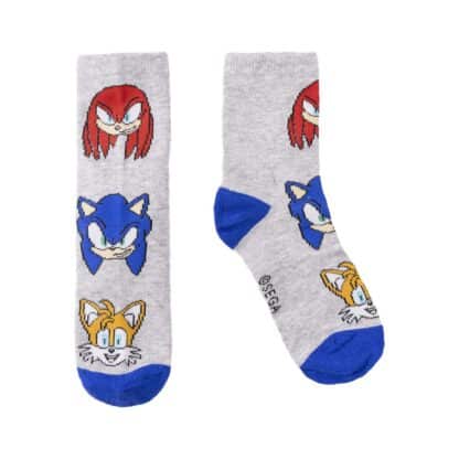 Lot de 5 Paires de chaussettes Sonic bébé- Taille 27/30 - Sonic