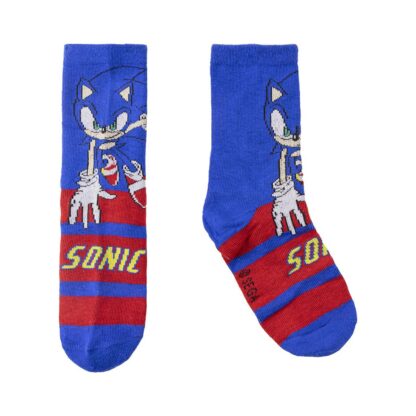 Lot de 5 Paires de chaussettes enfant Sonic - Taille 35/38 - Sonic