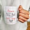 Mug "Atsem j'ai dit au Père Noël que tu avais été très sage"  - Cadeau pour Noël Atsem - cadeau personnalisé – Image 5