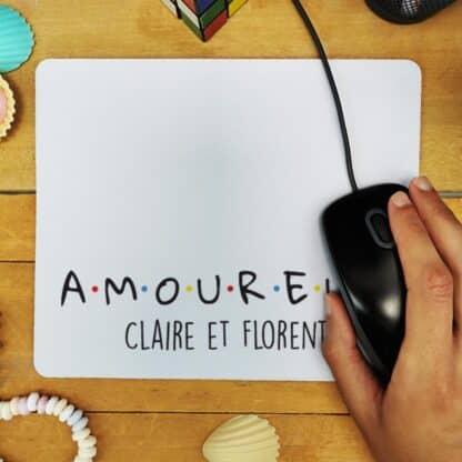 Tapis de souris personnalisé "A.M.O.U.R.E.U.X" – Image 4