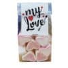 Sachet Gros Coeur en guimauve x 15 - "My Love" – Image 3