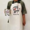 Tablier de cuisine "My Love" - Cadeau Saint Valentin personnalisé – Image 3