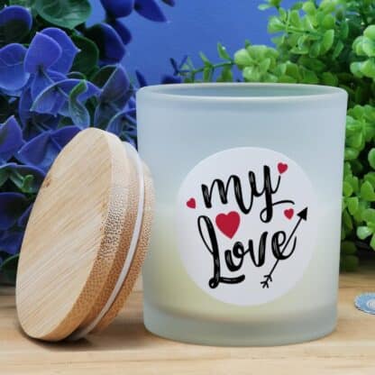 Set de diffuseur de parfum + Bougie - "My Love"