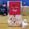 Sachet Gros Coeur en guimauve x 15 - "Toi + Moi"