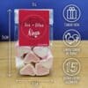 Sachet Gros Coeur en guimauve x 15 - "Toi + Moi" – Image 4